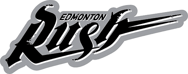 edmonton rush 2005-pres primary logo iron on transfers for clothing